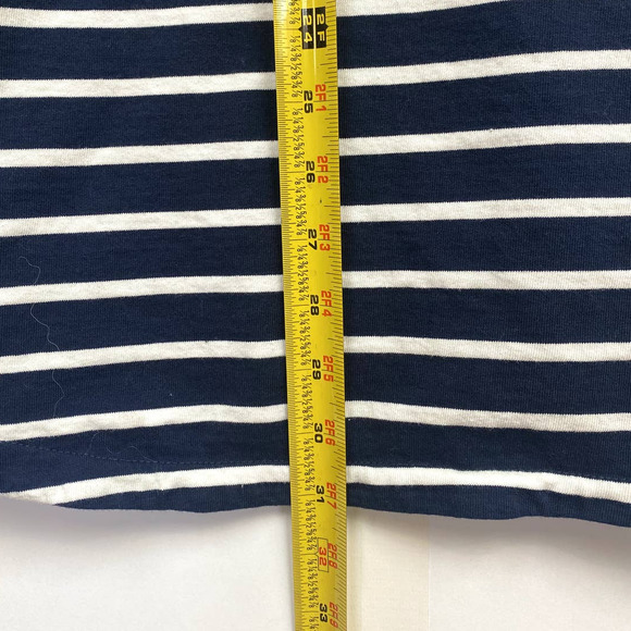 Crewcuts Navy and White Striped Kids Casual Dress - Picture 4 of 6